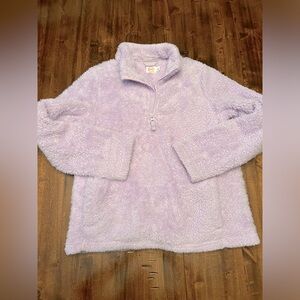 Girls wonder nation soft pullover jacket